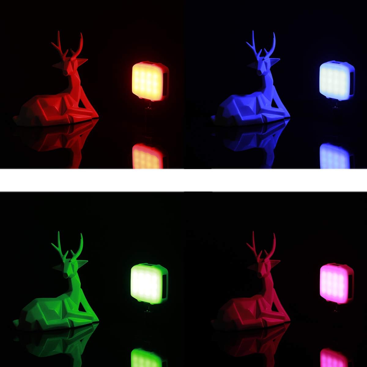 5W RGB Pocket On Camera Light 2500-9000K S248