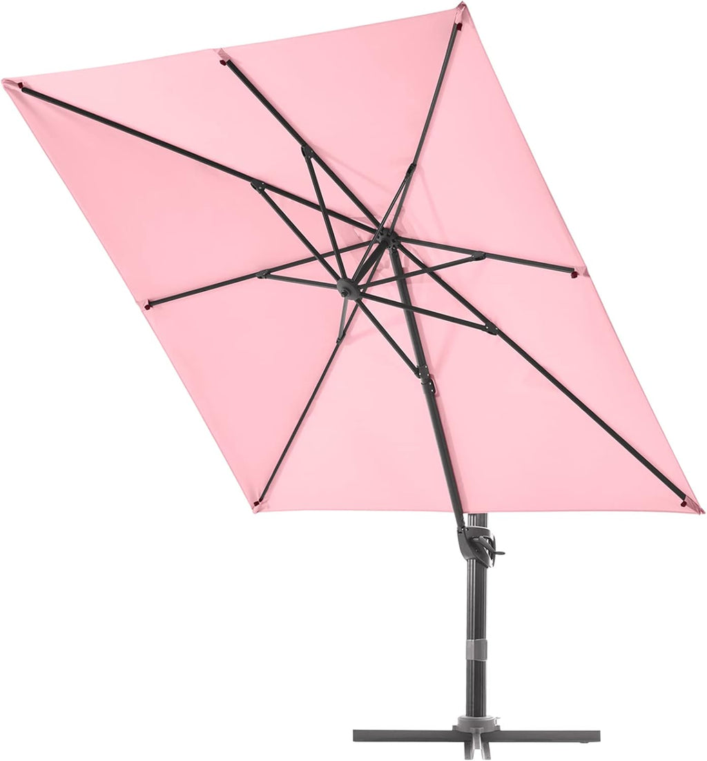 9x9 ft. Square Aluminum Cantilever Umbrella A215