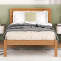 Twin Wood Platform Bed with Headboard Z192759