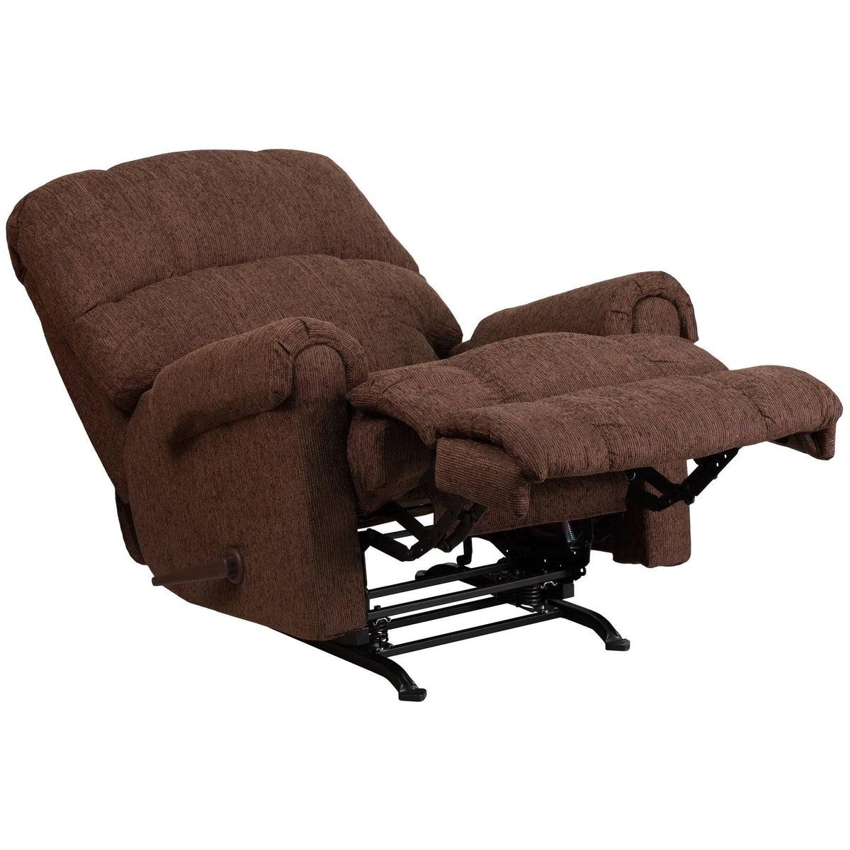 Chocolate Chenille Rocker Recliner U317954