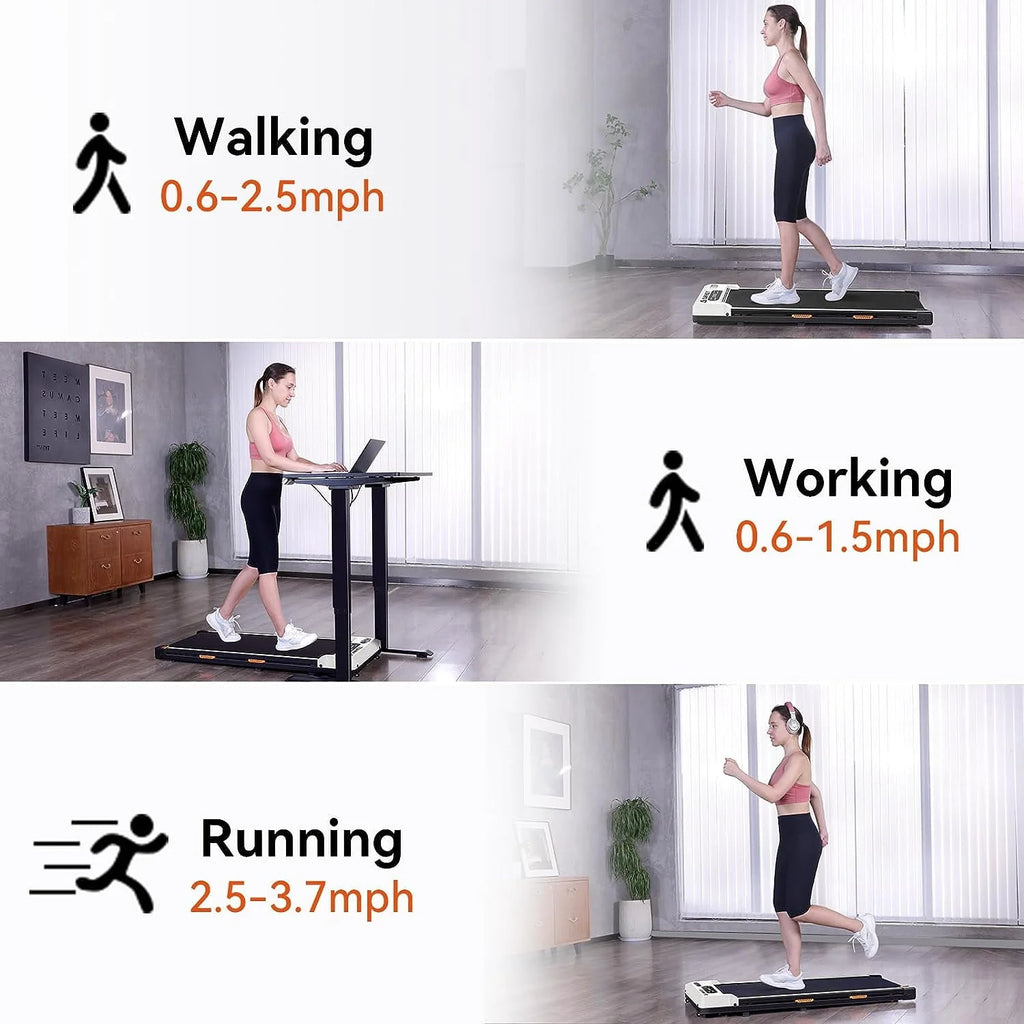 Under Desk Treadmill 2 in 1 Black G6917