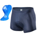 Blue M Padded Cycling Bike Shorts G756