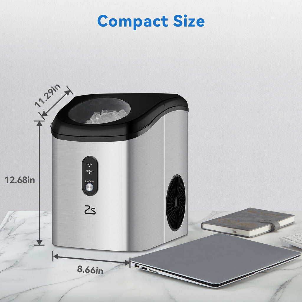 Countertop Nugget Ice Maker with Soft Chewable Pellet Ice U70392