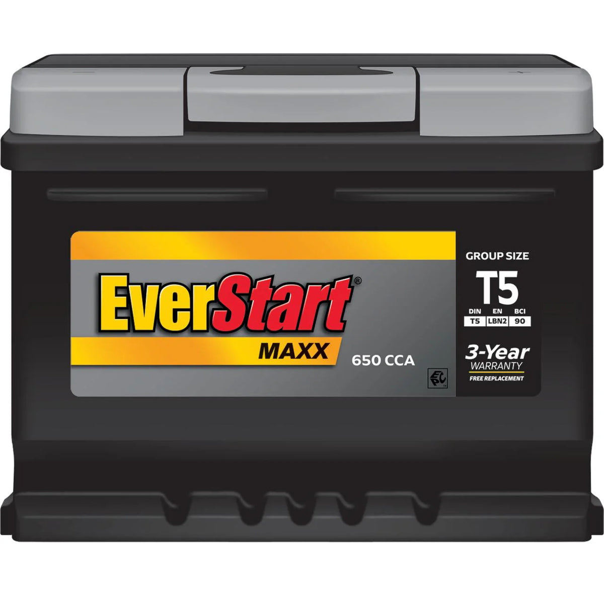 Lead Acid Automotive Battery Group Size T5 12 Volt 600 CCA Y6717