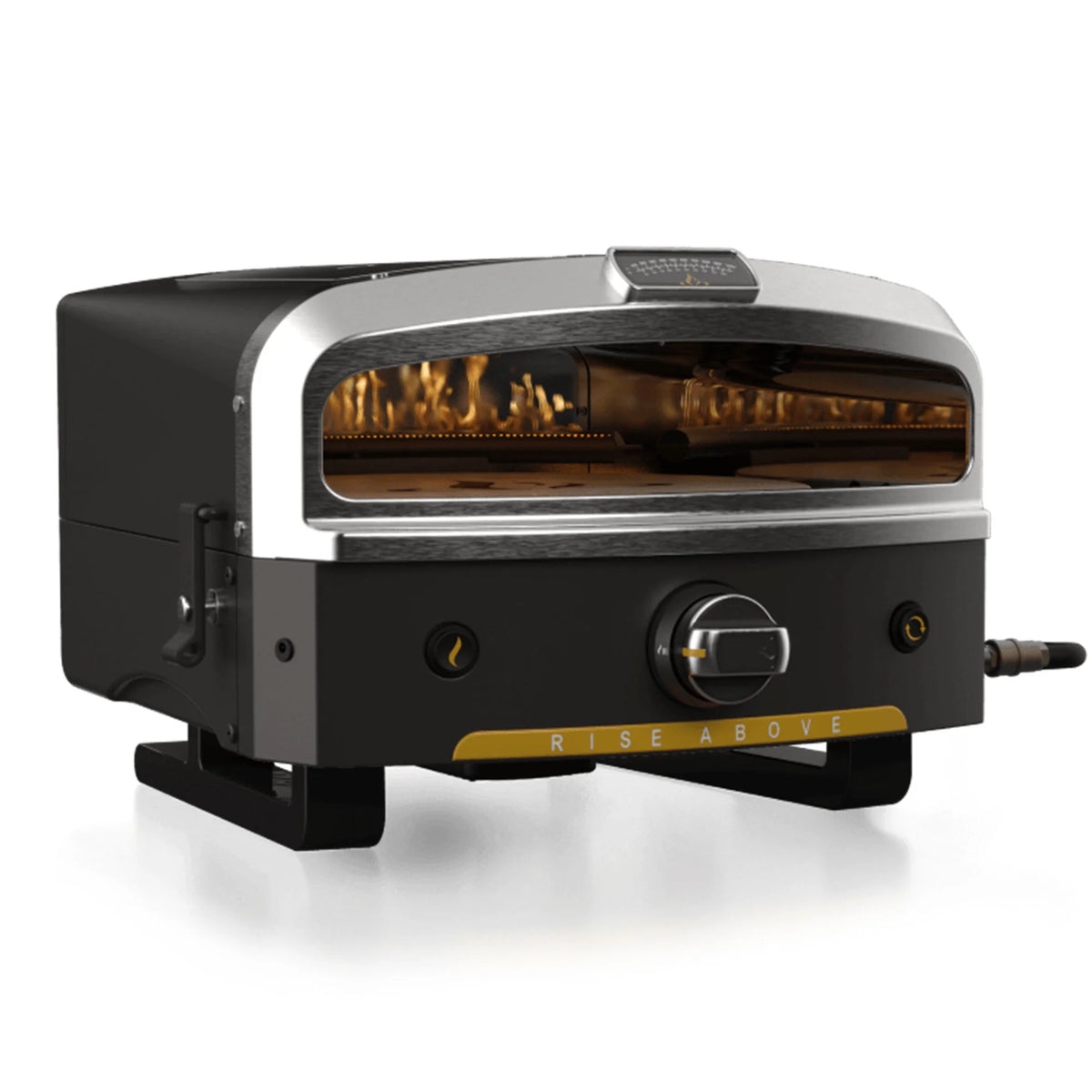 16 LP Gas Portable Outdoor Pizza Oven with Rotating Cooking Stone Y9906