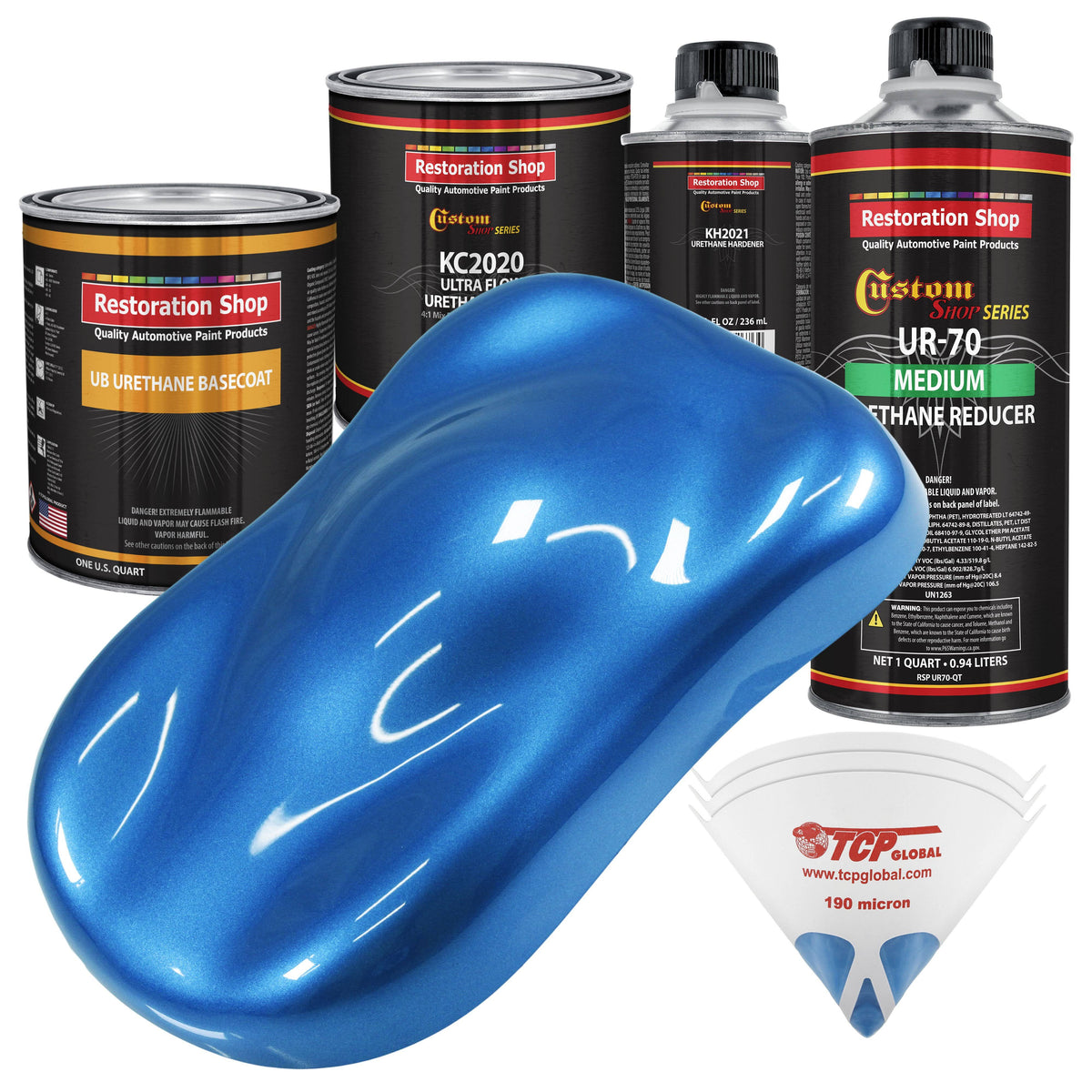 Blue Metallic Basecoat Quart Kit Z666453