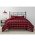 Red Full/Queen Comforter & Sham Set U8637