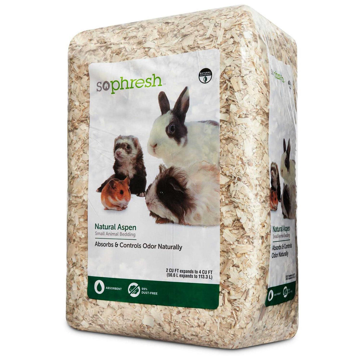 Natural Aspen Small Animal Bedding V3586