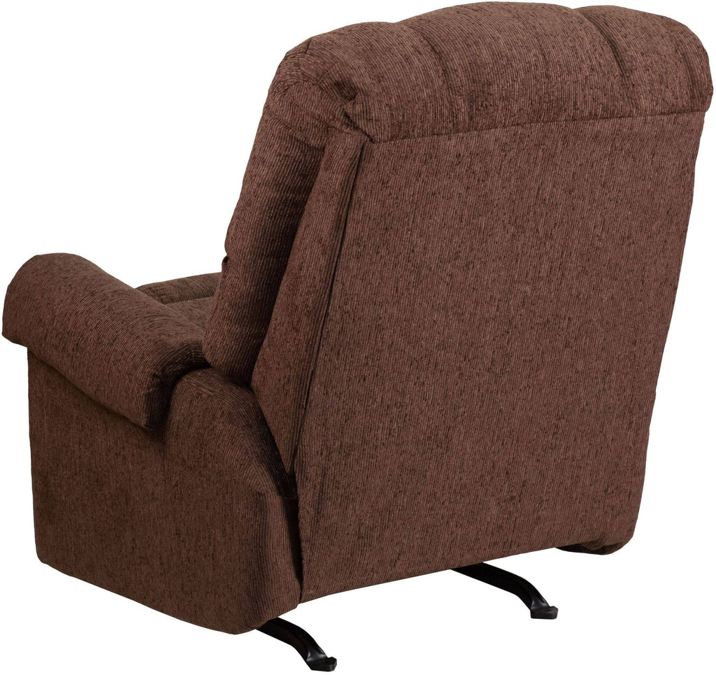 Chocolate Chenille Rocker Recliner U317954