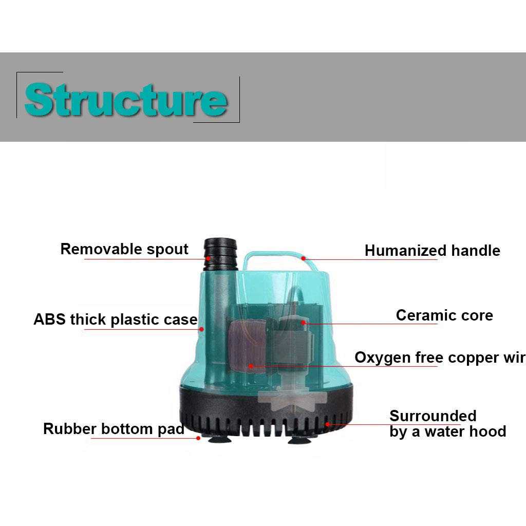 Submersible Water Pump with Handle Y931