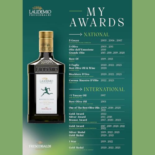 Extra Virgin Olive Oil, 16.9 FL Oz, 500ml L5072