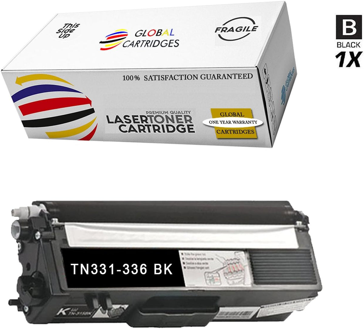 Compatible High Yield Toner Cartridges Set Black Cyan Magenta Yellow U535