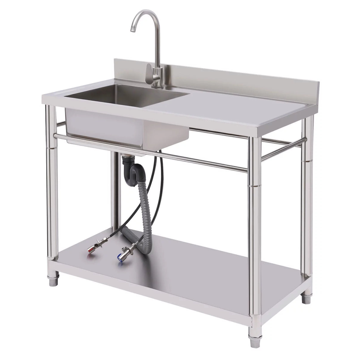 Stainless Steel 1 Compartment Utility Sink P43905