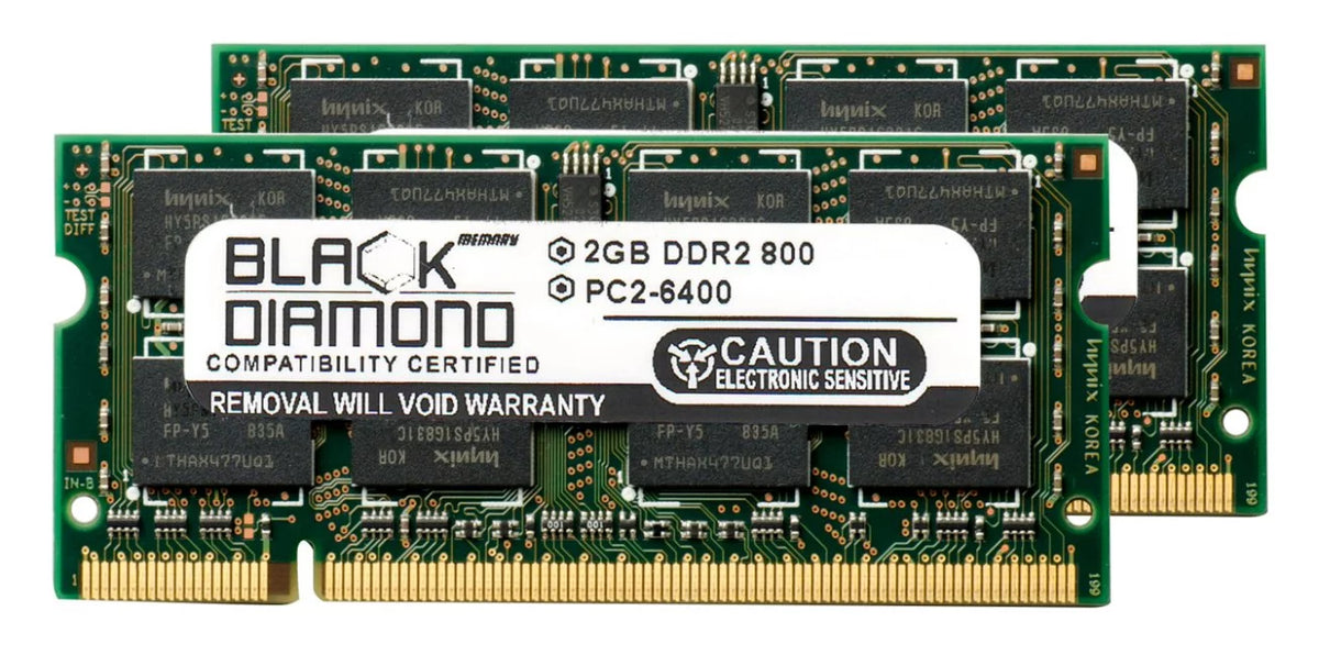4GB DDR2 SO-DIMM 200pin PC2-6400 800MHz RAM Memory J3712