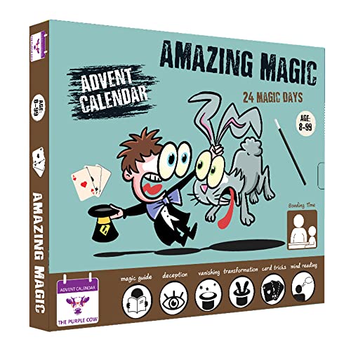 Advent Countdown Calendar Magic Tricks Kit with Picture Guide C15470