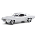 1969 Chevrolet Camaro ZL1 Coupe Silver 1/18 Diecast Model Car V32586