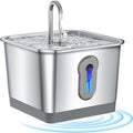 3.5L Stainless Steel Cat Water Fountain with Motion Sensor D836015