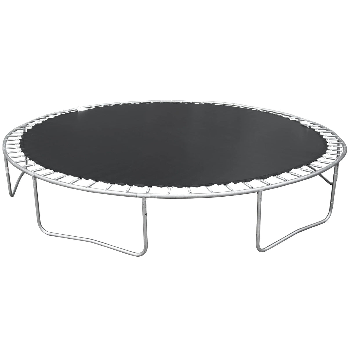 14ft Trampoline with Basketball Hoop and Safety Enclosure Net Y3175