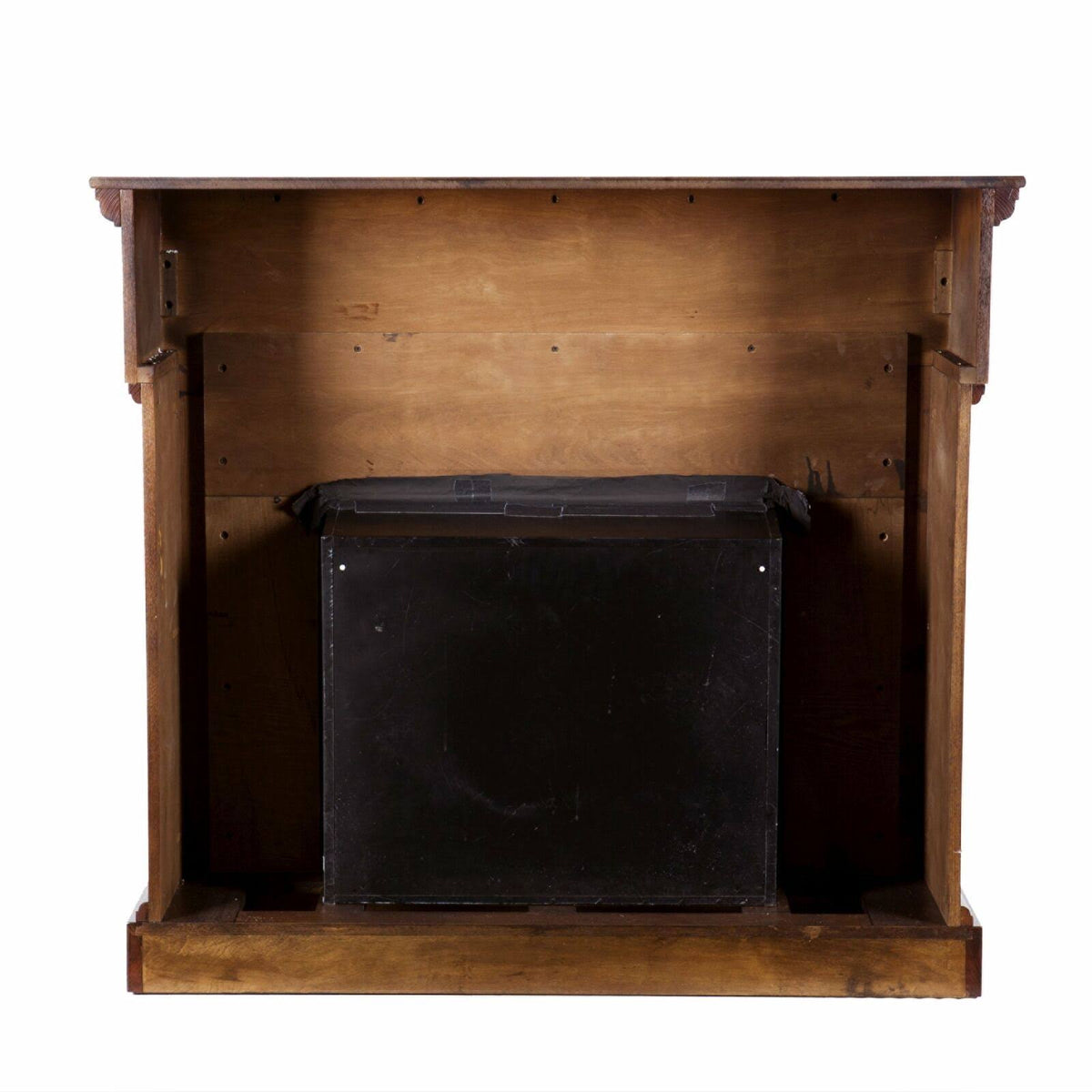 Espresso Carved Electric Fireplace X914150