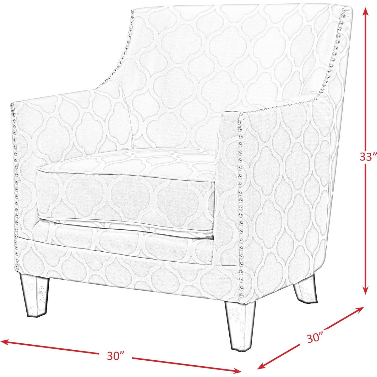 Red Accent Chair S739000