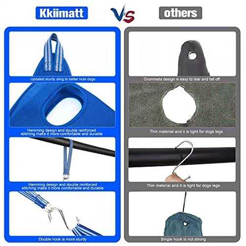 10 in 1 Pet Grooming Hammock Harness with Nail Clippers Y424