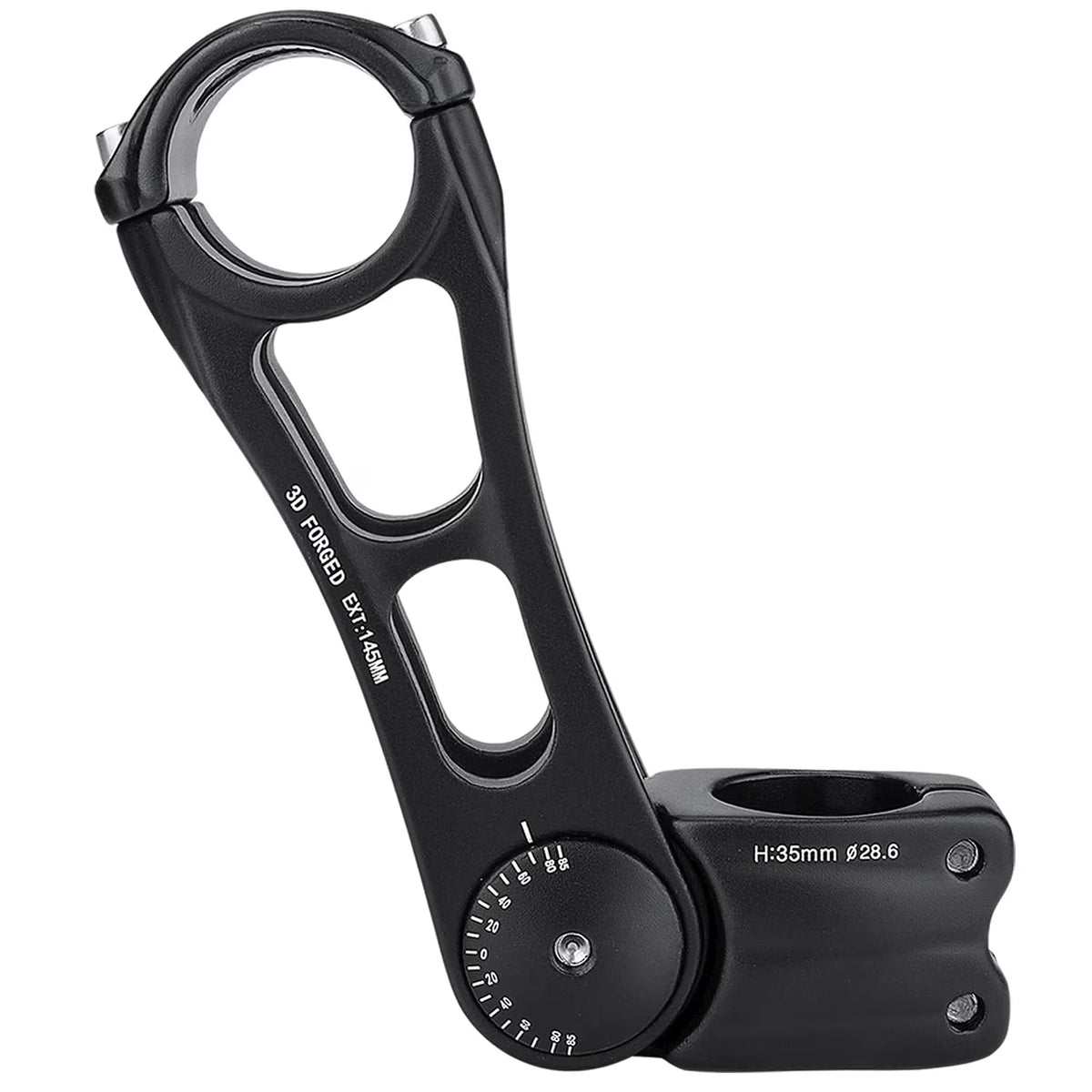Adjustable 31.8mm Aluminium Alloy MTB Handlebar Stem E337