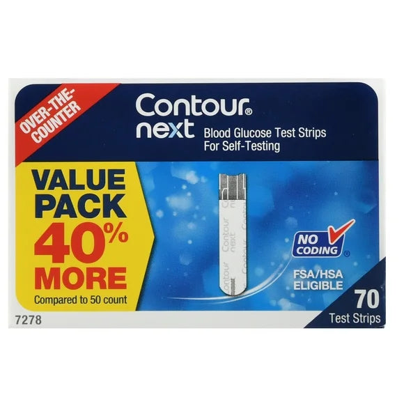 Blood Glucose Test Strips 70 Count H813