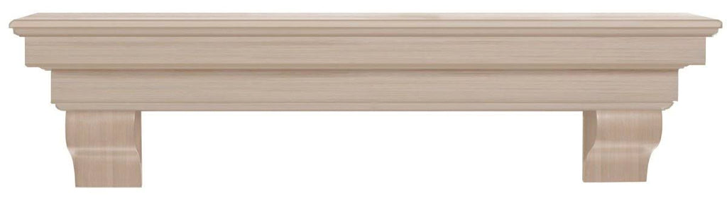 Unfinished Mantel Shelf 60x22 V287
