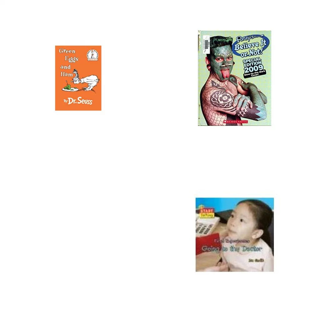 4 Pack Hardcover Children's Book Bundle L690