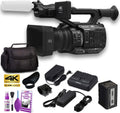 4K-UHD FHD Camcorder with Soft Padded Case and Cleaning Kit U1550