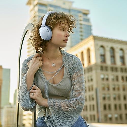 Wireless Noise Cancelling Over Ear Headphones, White Smoke L136690