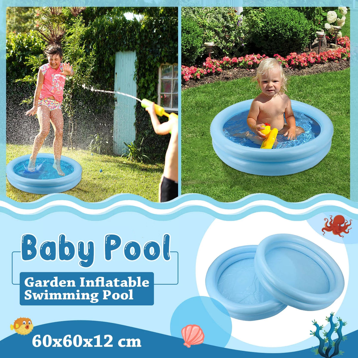 Inflatable Children Swimming Pool A8951
