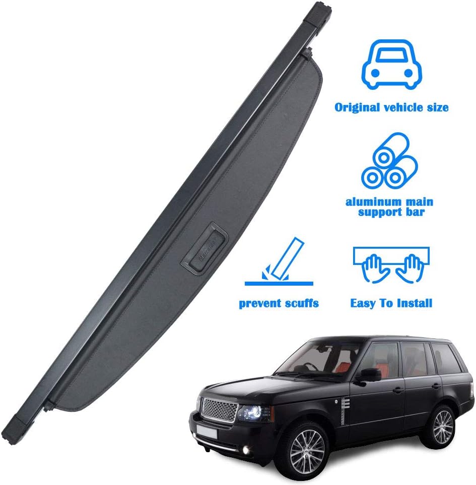 Black Retractable Cargo Cover I4641