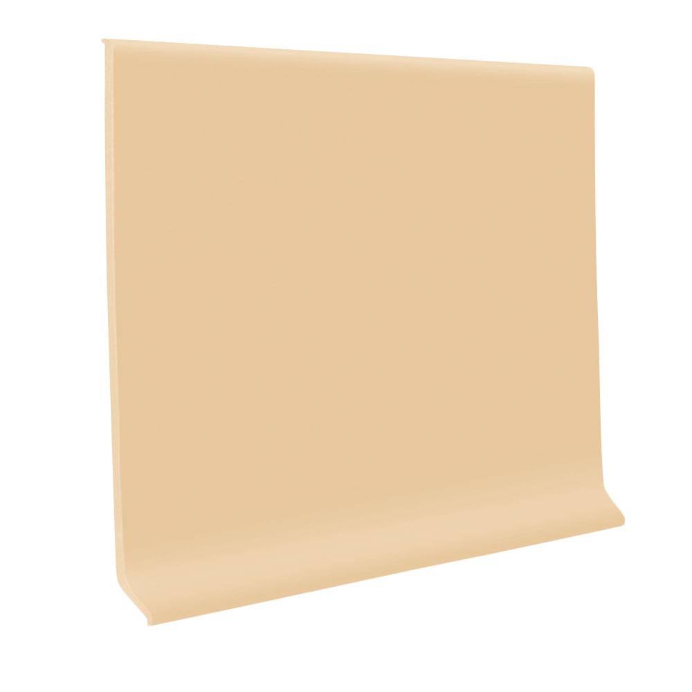 Cove Base Rubber 4X1/8X120' Coil - Camel K650
