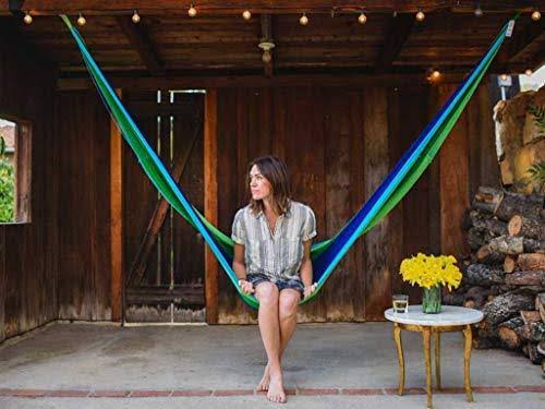 Handwoven Portable Weathersafe King-Size Hammock V6263