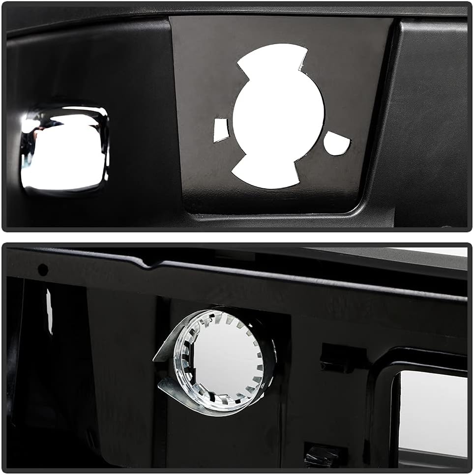 Chrome Steel Complete Rear Step Bumper Assembly Y101