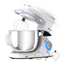 6.3 qt Tilt-Head Stainless Steel Electric Stand Mixer White M30067