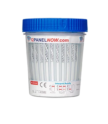 12 Panel Multi-Drug Urine Test Cup with PCP Detection 10 Pack F599