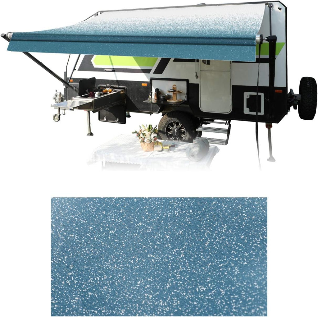 Blue Fade RV Awning Fabric Replacement G9910