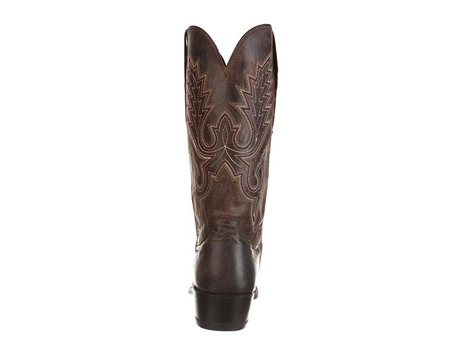 Chocolate Madras Goat Cowboy Boots Z6358