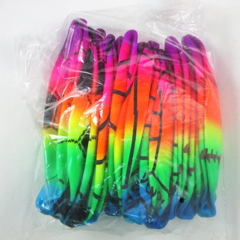 Rainbow PVC Inflatable Beach Football E426