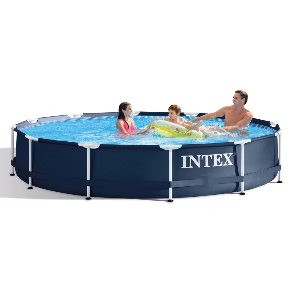 Metal Frame Above Ground Swimming Pool with Pump I448150