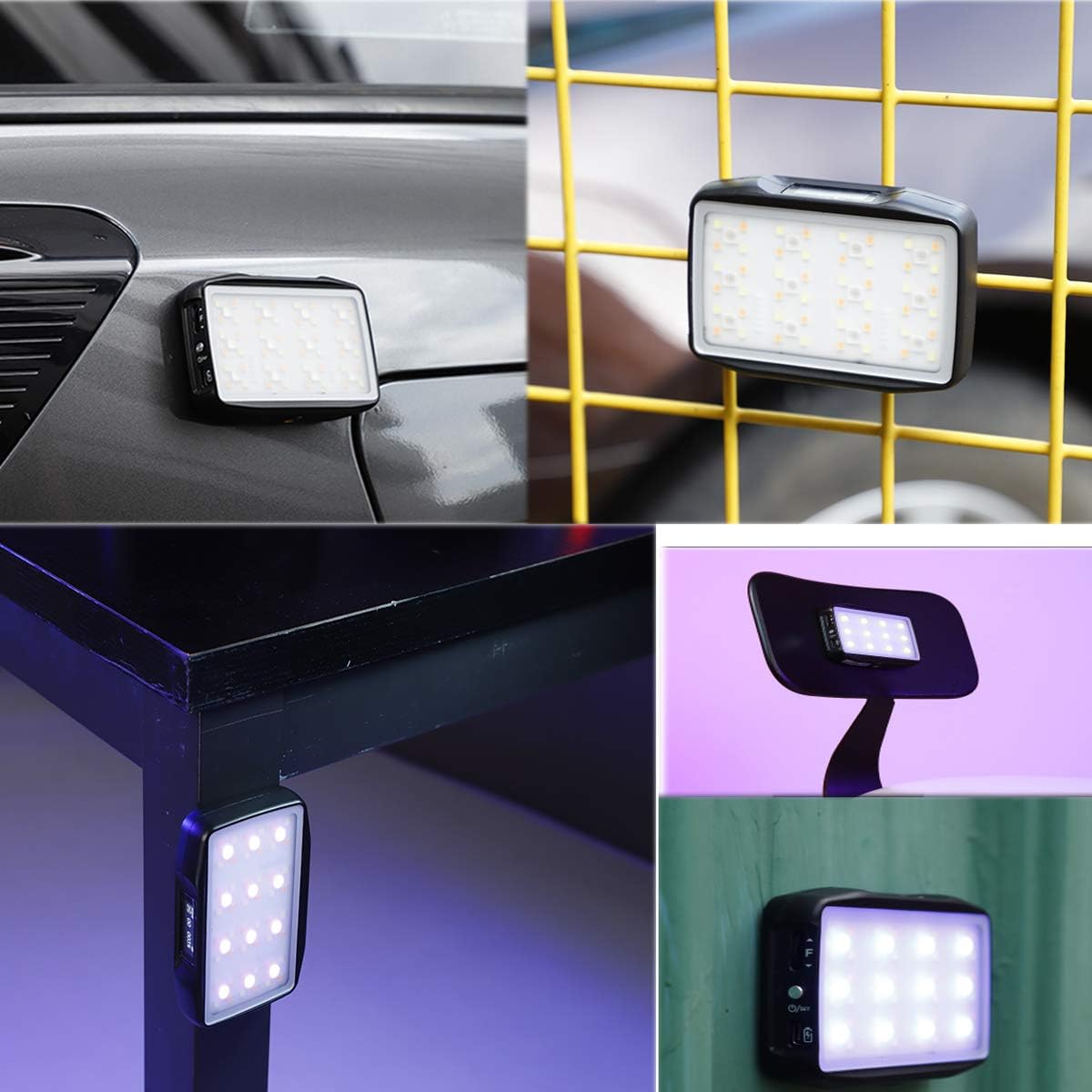5W RGB Pocket On Camera Light 2500-9000K S248