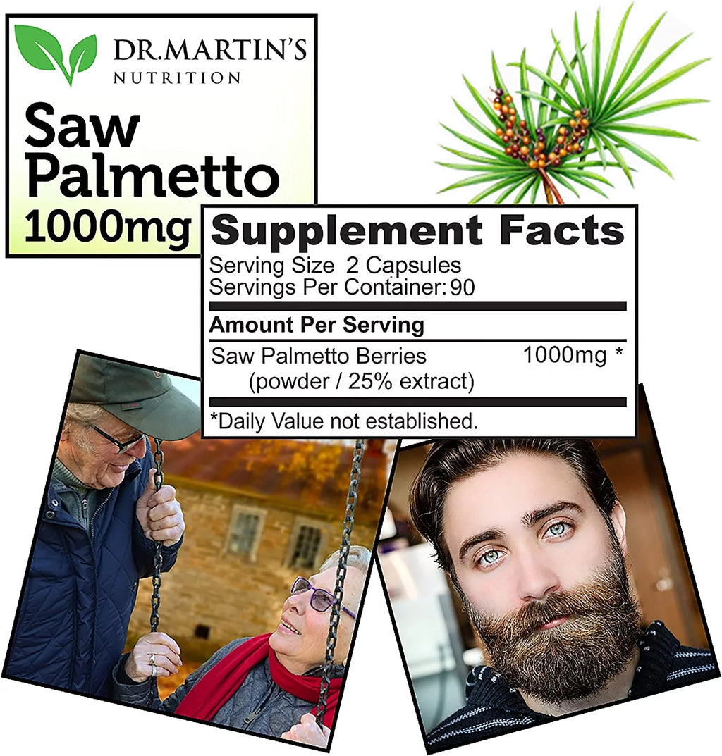 180 Capsules Saw Palmetto L44914
