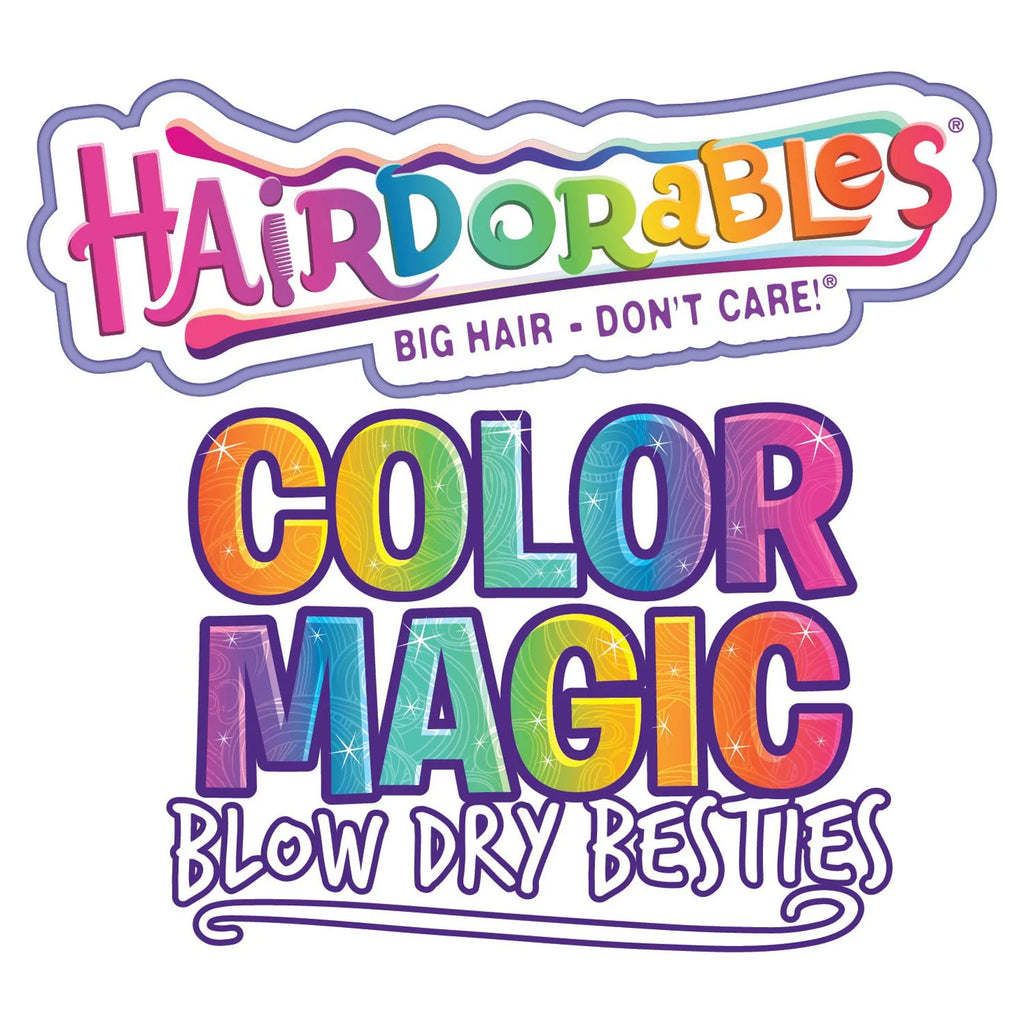 Collectible Doll Color Magic Blow Dry Besties Series 6, Kids Toys for Ages 3 Up F666