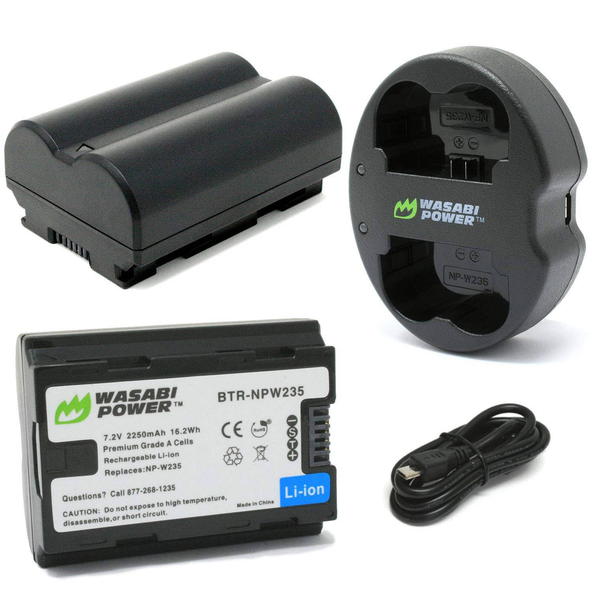 Wasabi Power Battery (2-Pack) and Dual Charger H496826