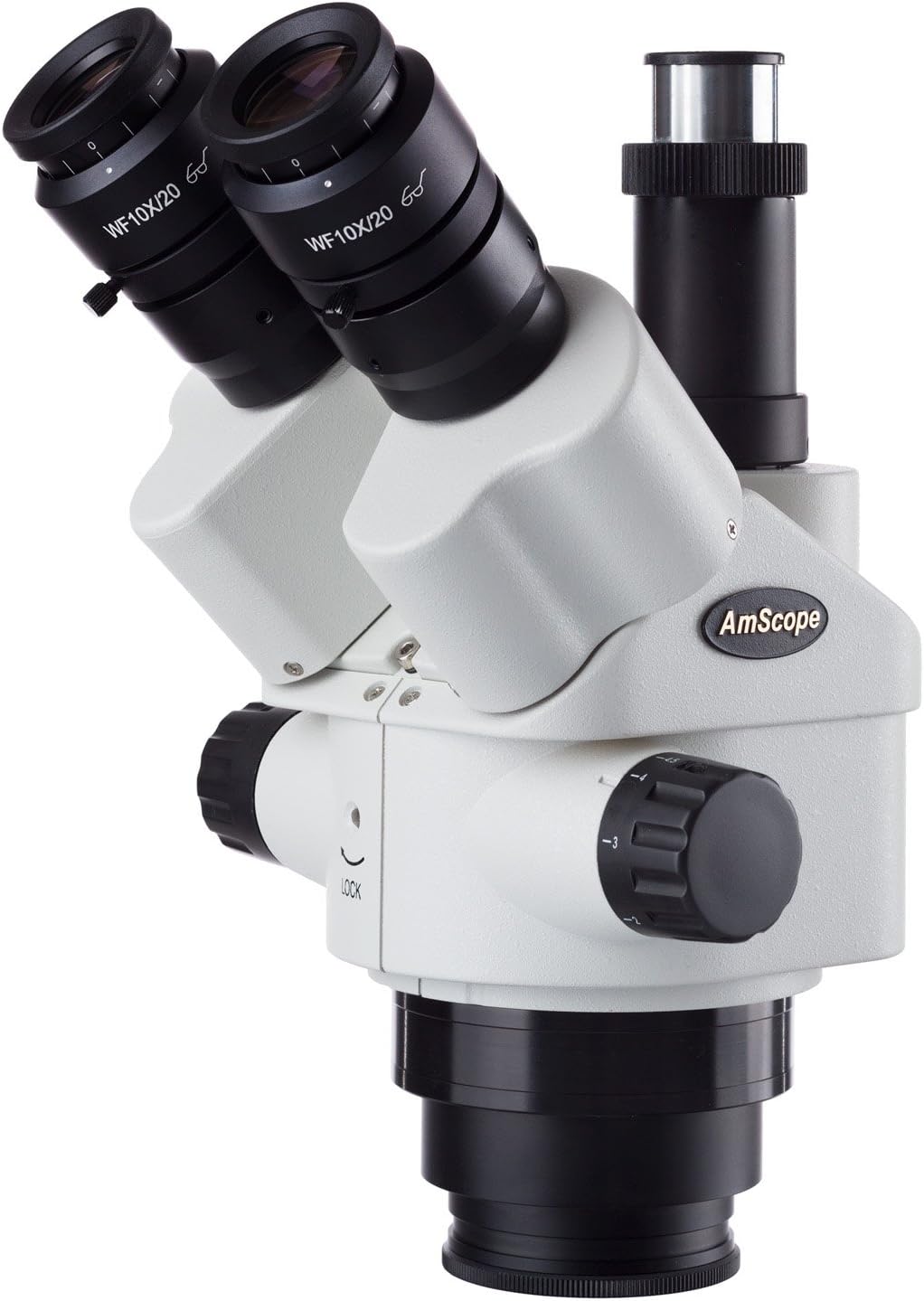 7X-45X Trinocular Zoom Stereo Microscope Head H4310