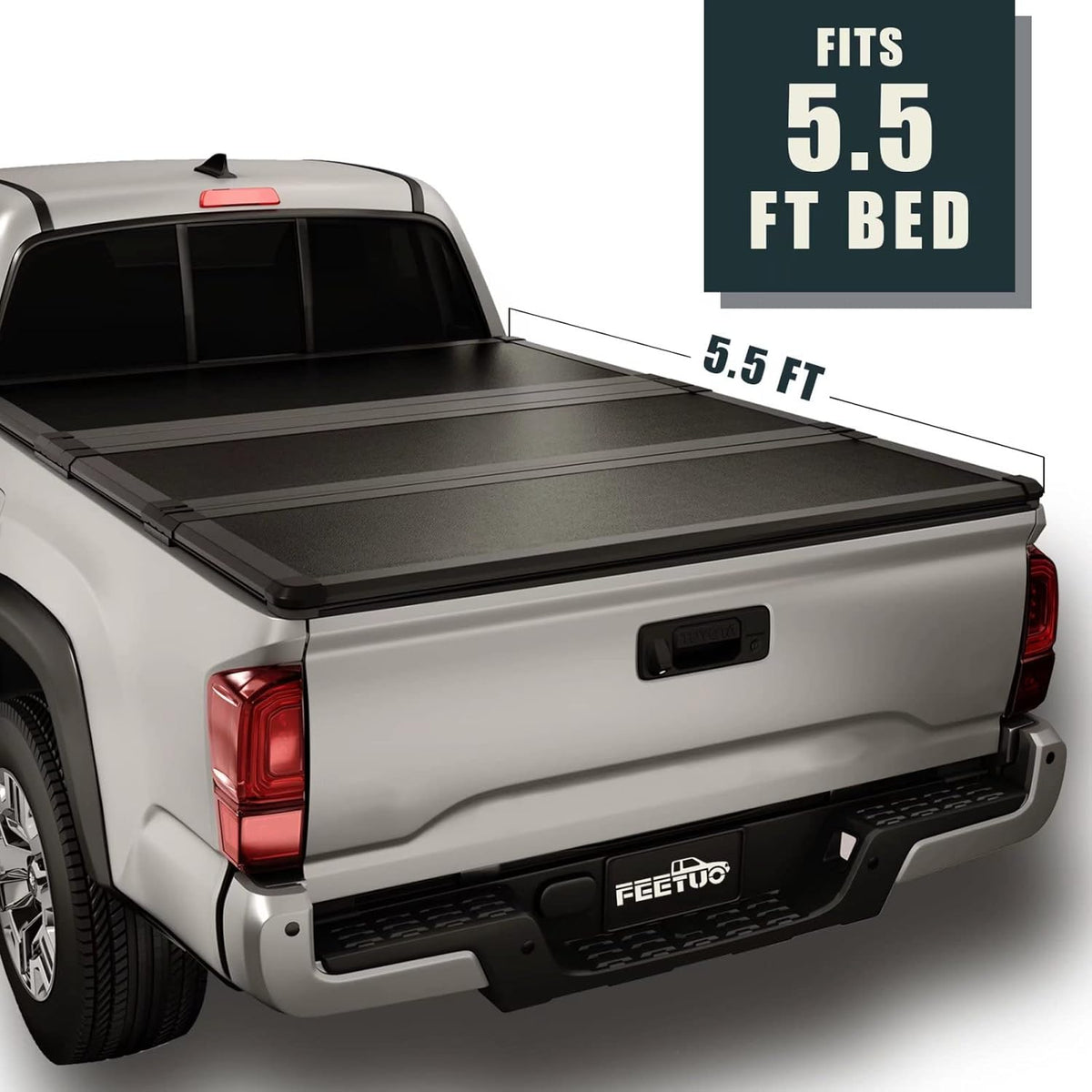 Soft Roll-Up Tonneau Cover Truck Bed 6.5FT P243253