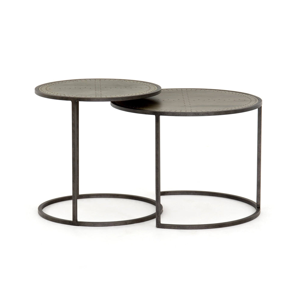 Galvanized Nesting Tables Z11188