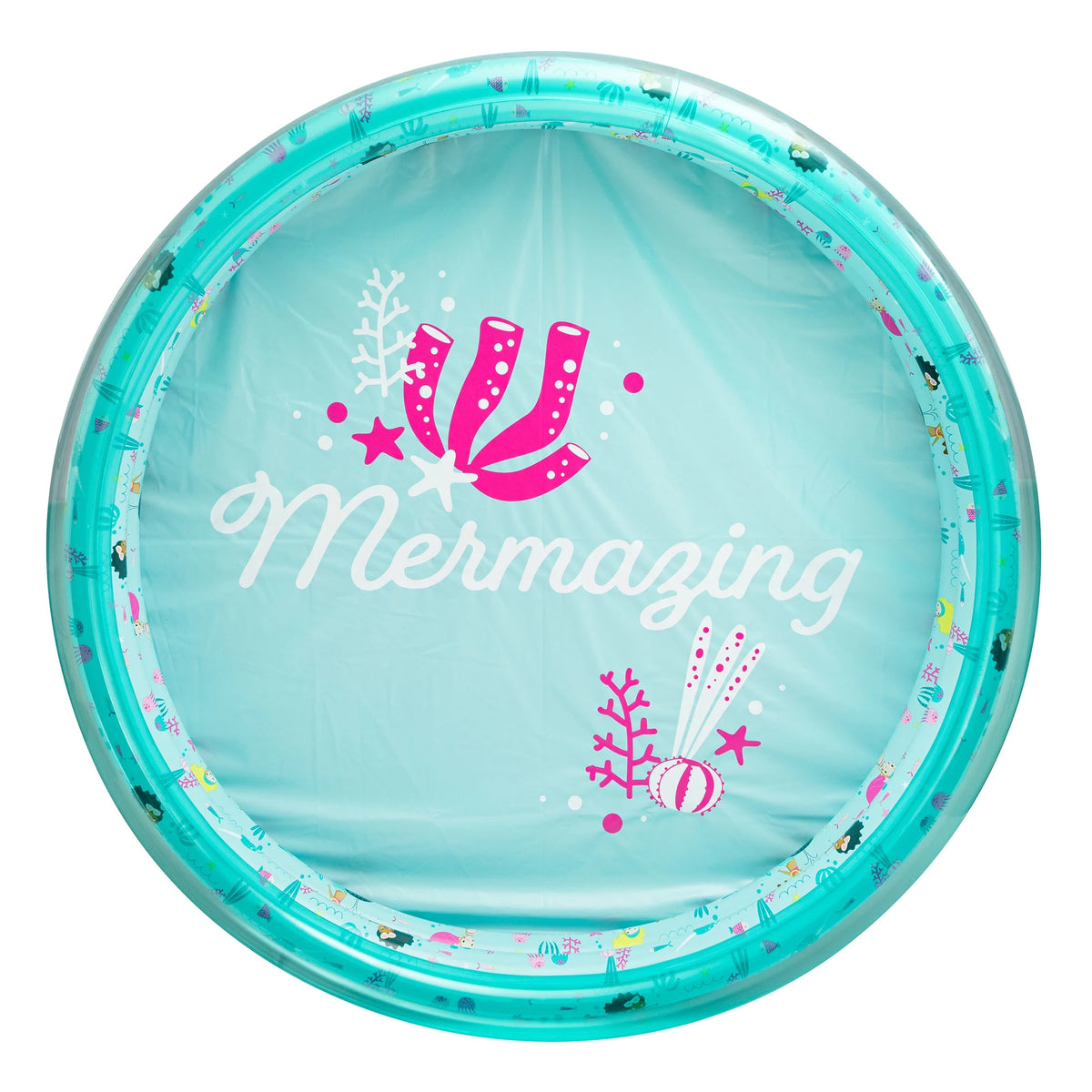 Blue Inflatable Round Swimming Pool X951